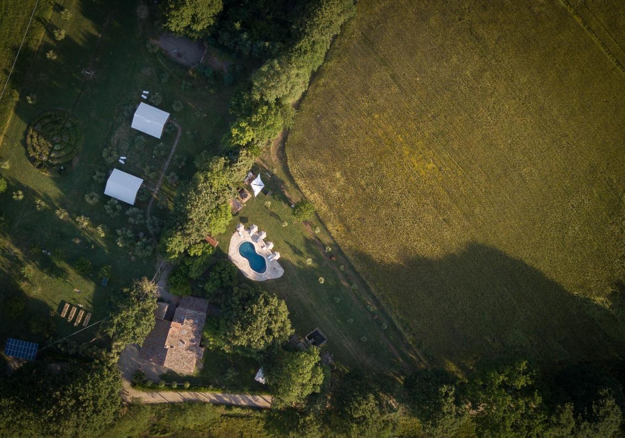 Glamping In Toscana, Luxury Tents In Agriturismo Biologico Sorano  Extérieur photo