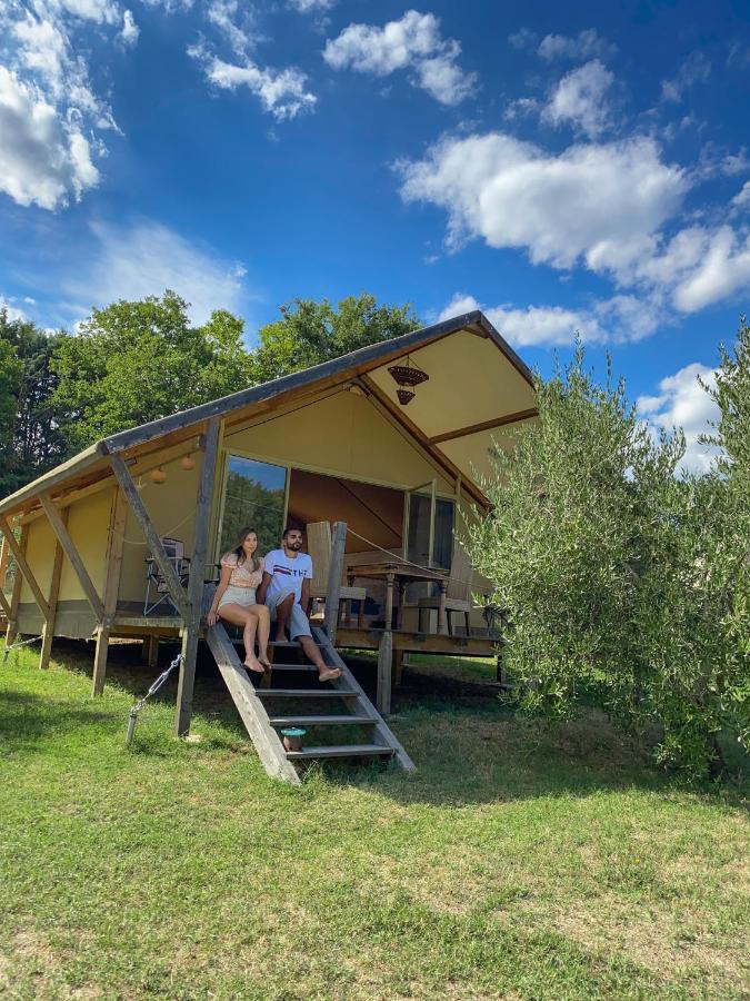 Glamping In Toscana, Luxury Tents In Agriturismo Biologico Sorano  Extérieur photo