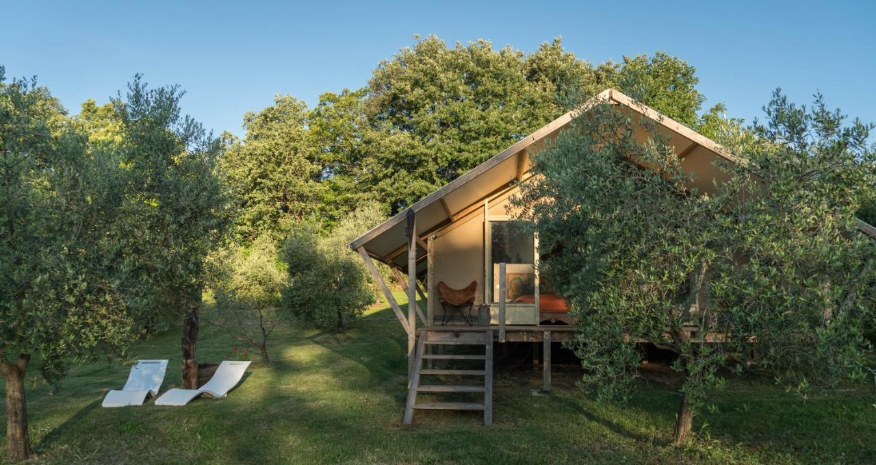 Glamping In Toscana, Luxury Tents In Agriturismo Biologico Sorano  Extérieur photo