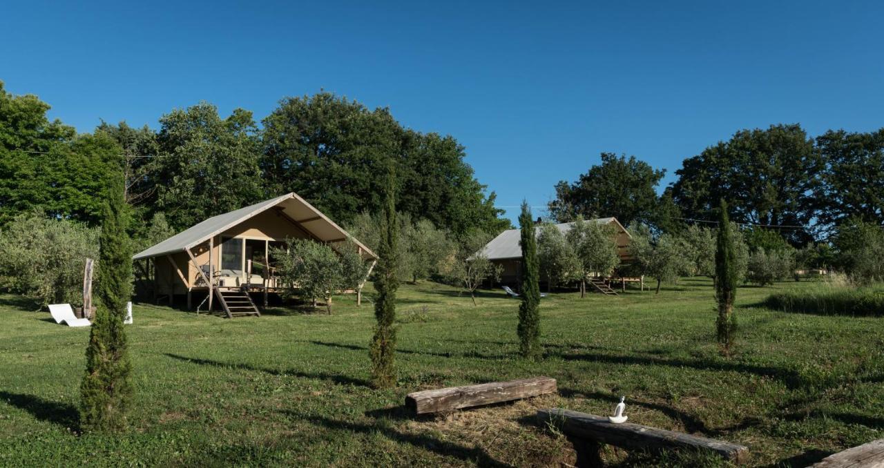 Glamping In Toscana, Luxury Tents In Agriturismo Biologico Sorano  Extérieur photo