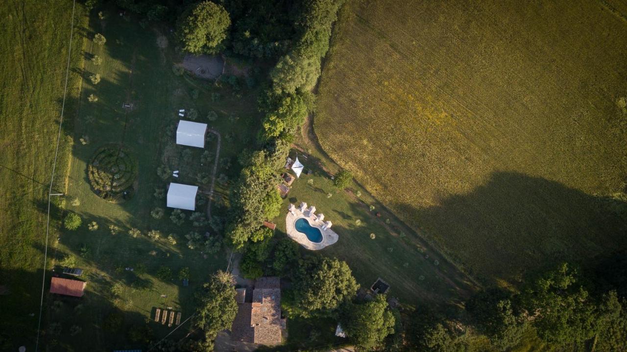 Glamping In Toscana, Luxury Tents In Agriturismo Biologico Sorano  Extérieur photo