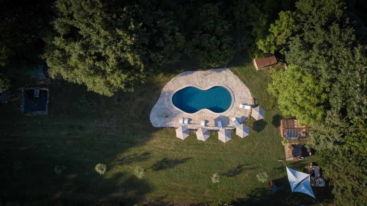 Glamping In Toscana, Luxury Tents In Agriturismo Biologico Sorano  Extérieur photo