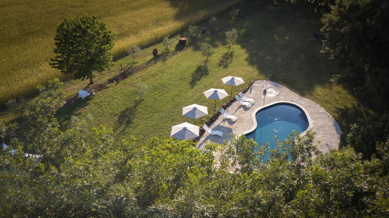 Glamping In Toscana, Luxury Tents In Agriturismo Biologico Sorano  Extérieur photo