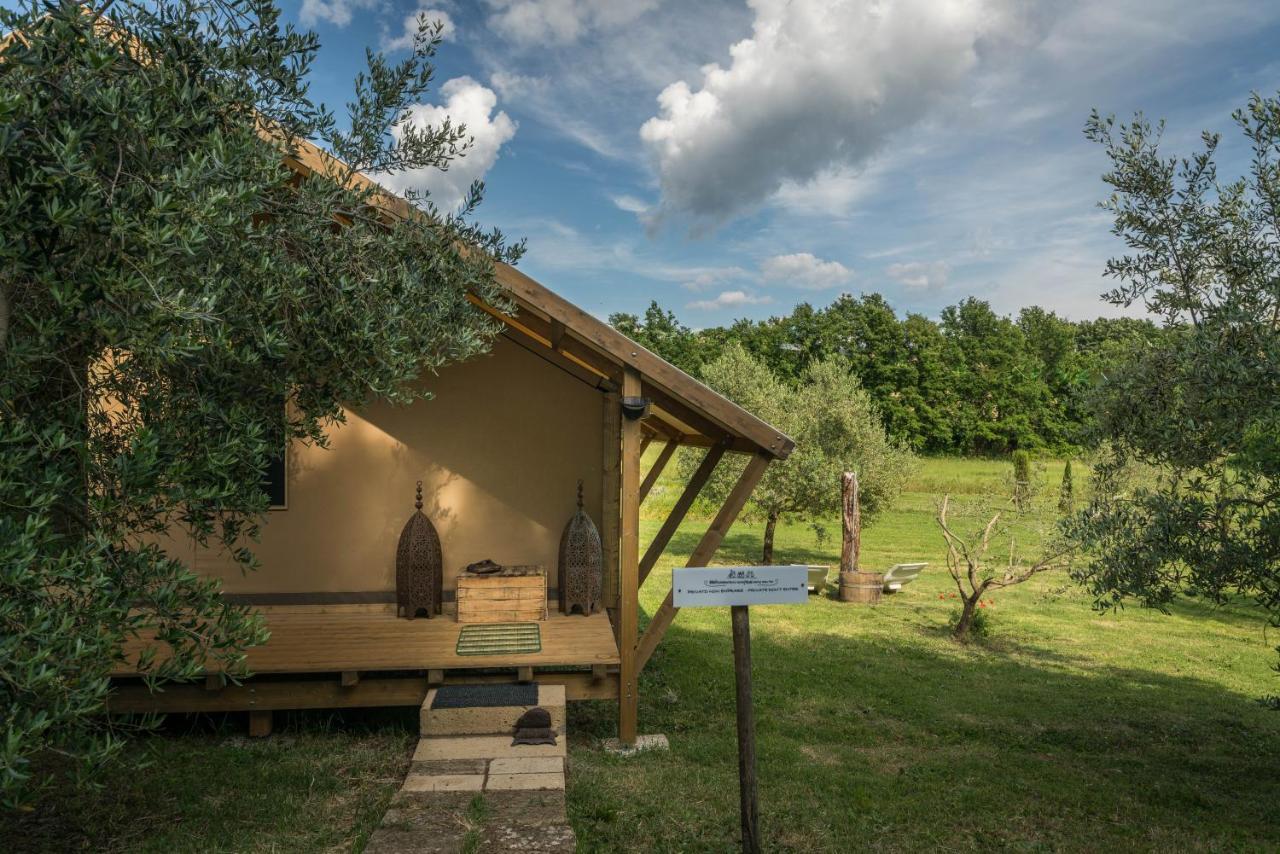 Glamping In Toscana, Luxury Tents In Agriturismo Biologico Sorano  Extérieur photo