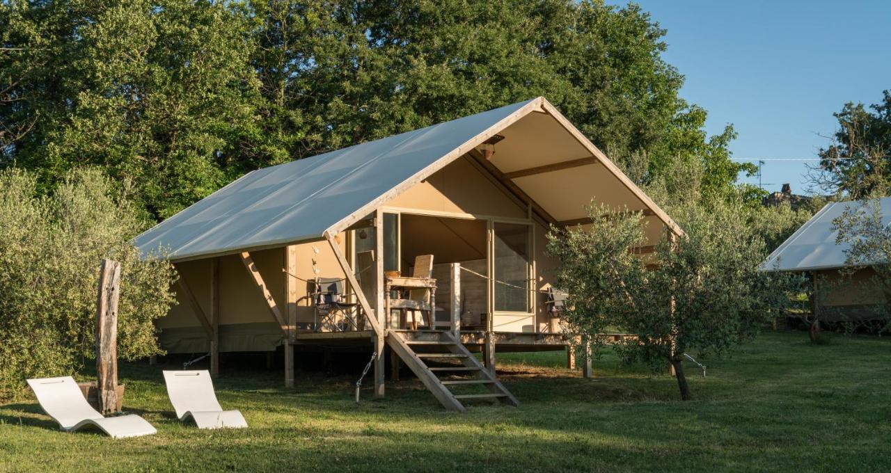 Glamping In Toscana, Luxury Tents In Agriturismo Biologico Sorano  Extérieur photo