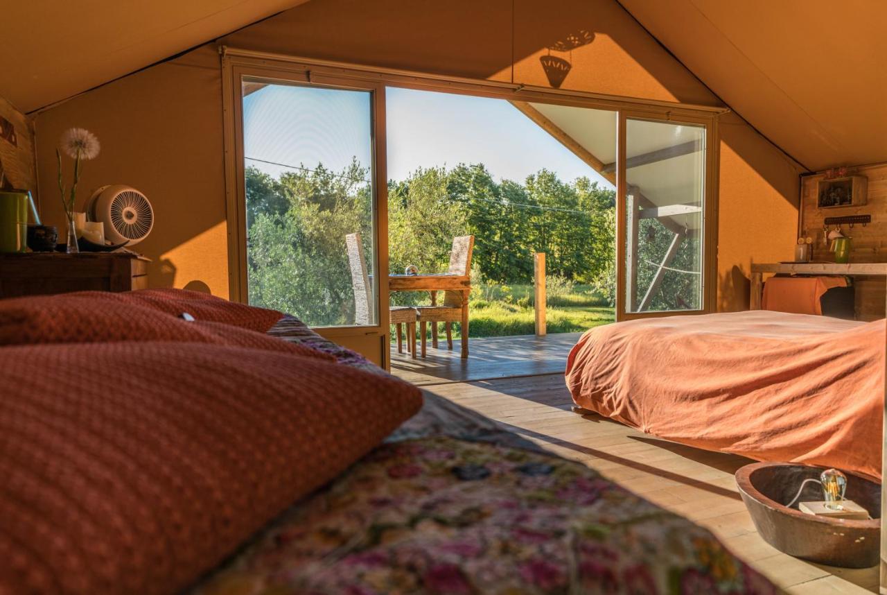 Glamping In Toscana, Luxury Tents In Agriturismo Biologico Sorano  Extérieur photo