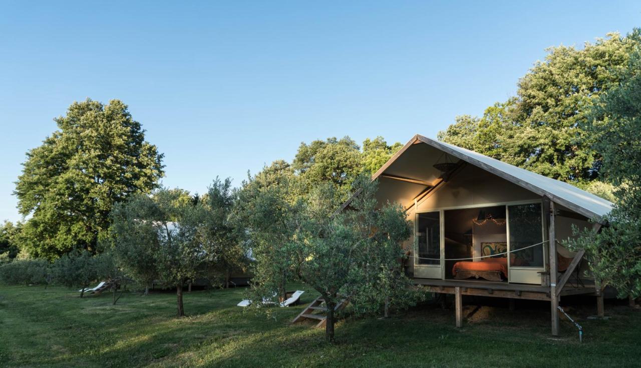 Glamping In Toscana, Luxury Tents In Agriturismo Biologico Sorano  Extérieur photo