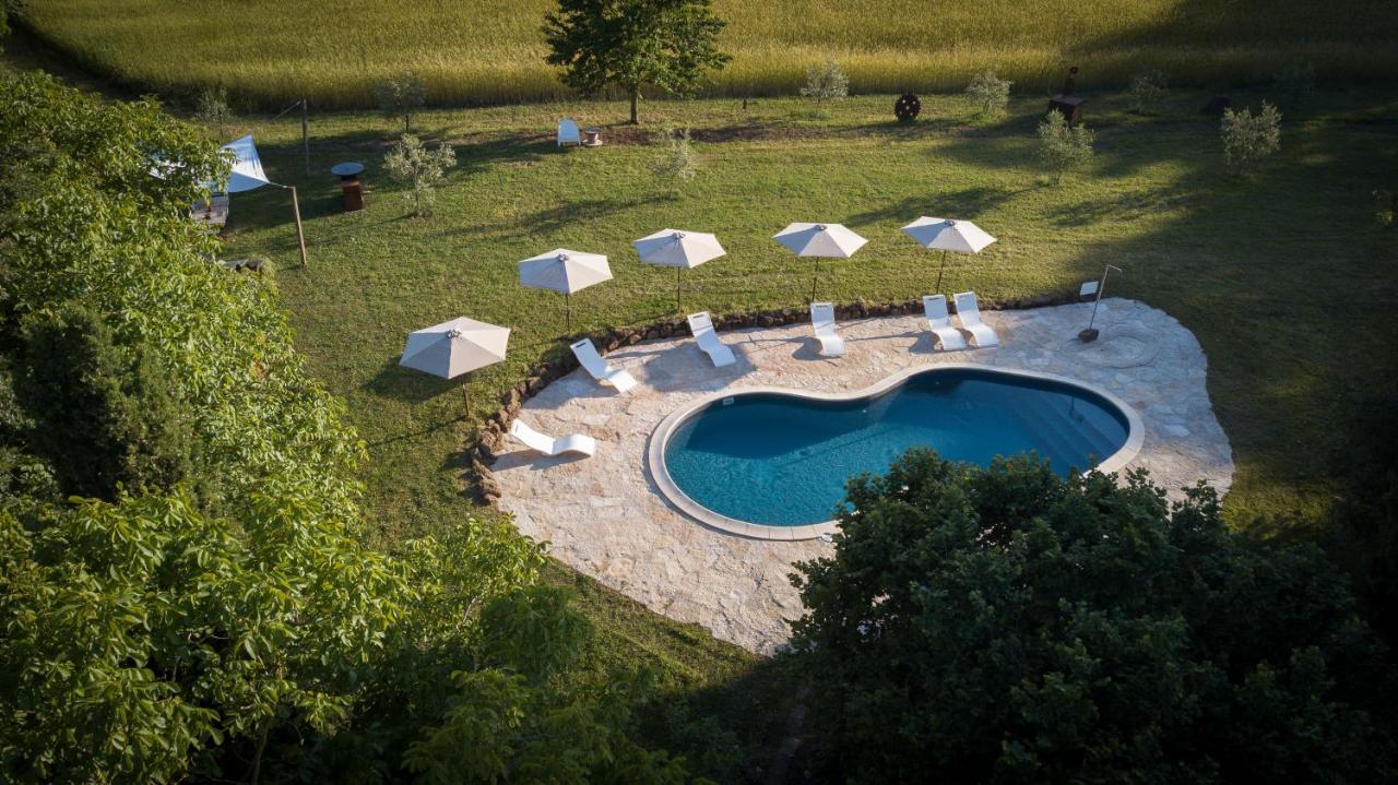 Glamping In Toscana, Luxury Tents In Agriturismo Biologico Sorano  Extérieur photo