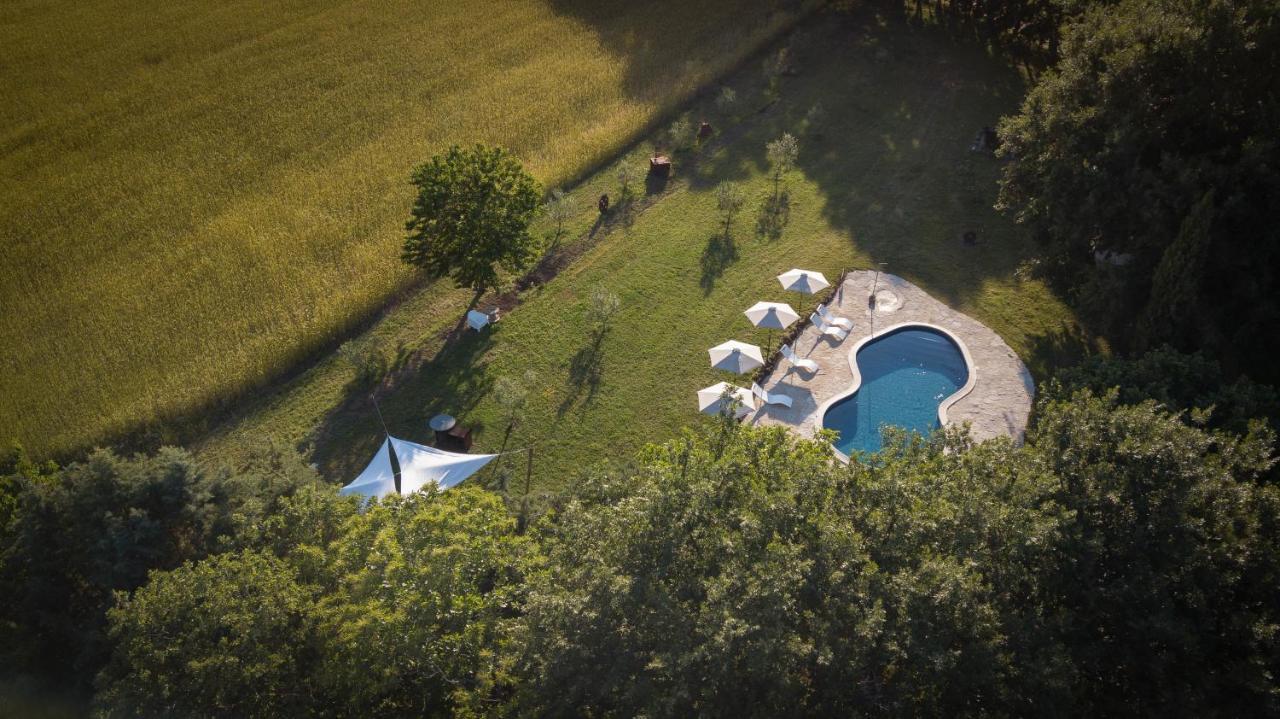 Glamping In Toscana, Luxury Tents In Agriturismo Biologico Sorano  Extérieur photo